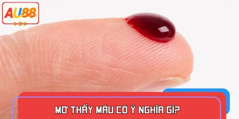 Mơ thấy máu có ý nghĩa gì? Điềm lành hay hung tín?