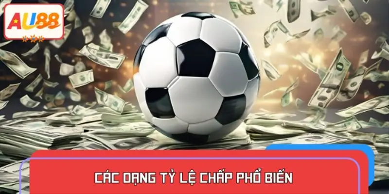 Tổng hợp mức cược chấp phổ biến trong cược Handicap