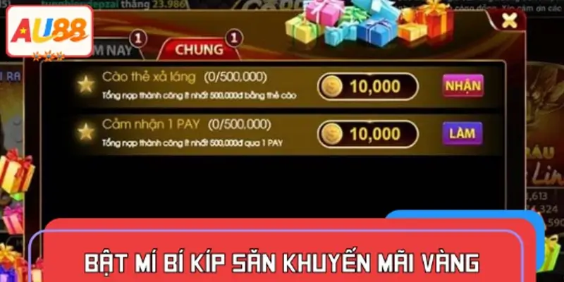 Bật mí bí kíp săn khuyến mãi vàng chuẩn chuyên gia Bật mí bí kíp săn khuyến mãi vàng chuẩn chuyên gia