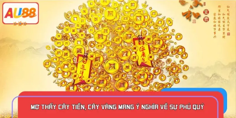 Bật mí ý nghĩa của chiêm bao mơ thấy cây tiền, cây vàng