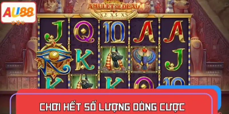 Chơi hết số lượng dòng cược (Paylines)