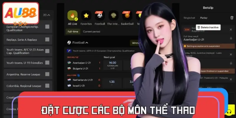Hướng Dẫn Đặt Cược Các Bộ Môn Thể Thao Tại Nhà Cái AU88