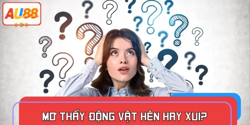 Mơ thấy động vật hên hay xui?