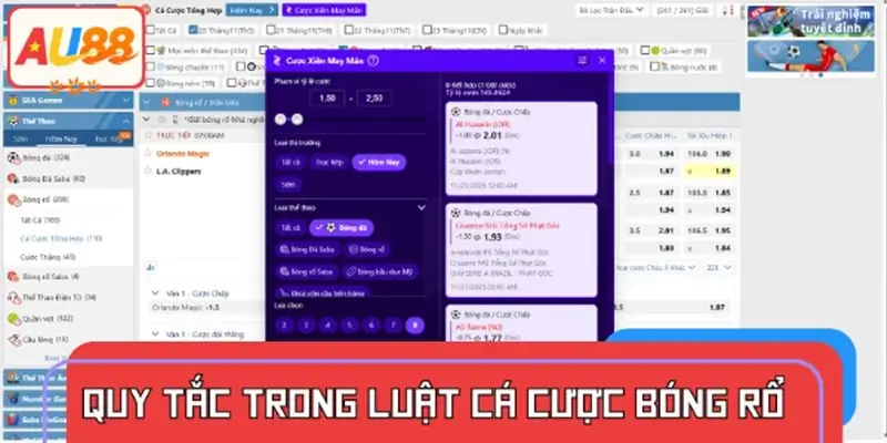 Tìm hiểu những quy tắc cơ bản trong luật cá cược bóng rổ